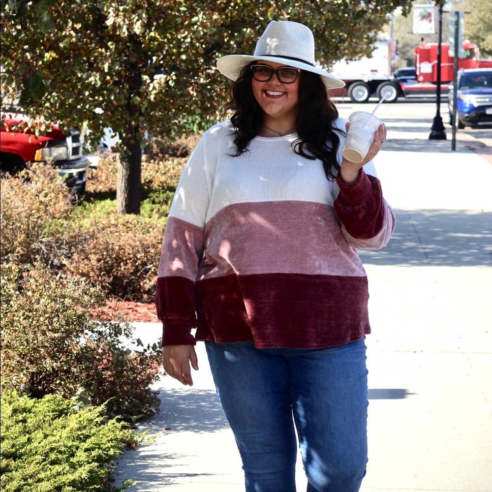 Plus size sweater